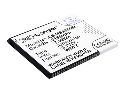 3.7V, 2150mAh, Li-ion Battery fits Zopo, 2a, 9515, 7.955Wh