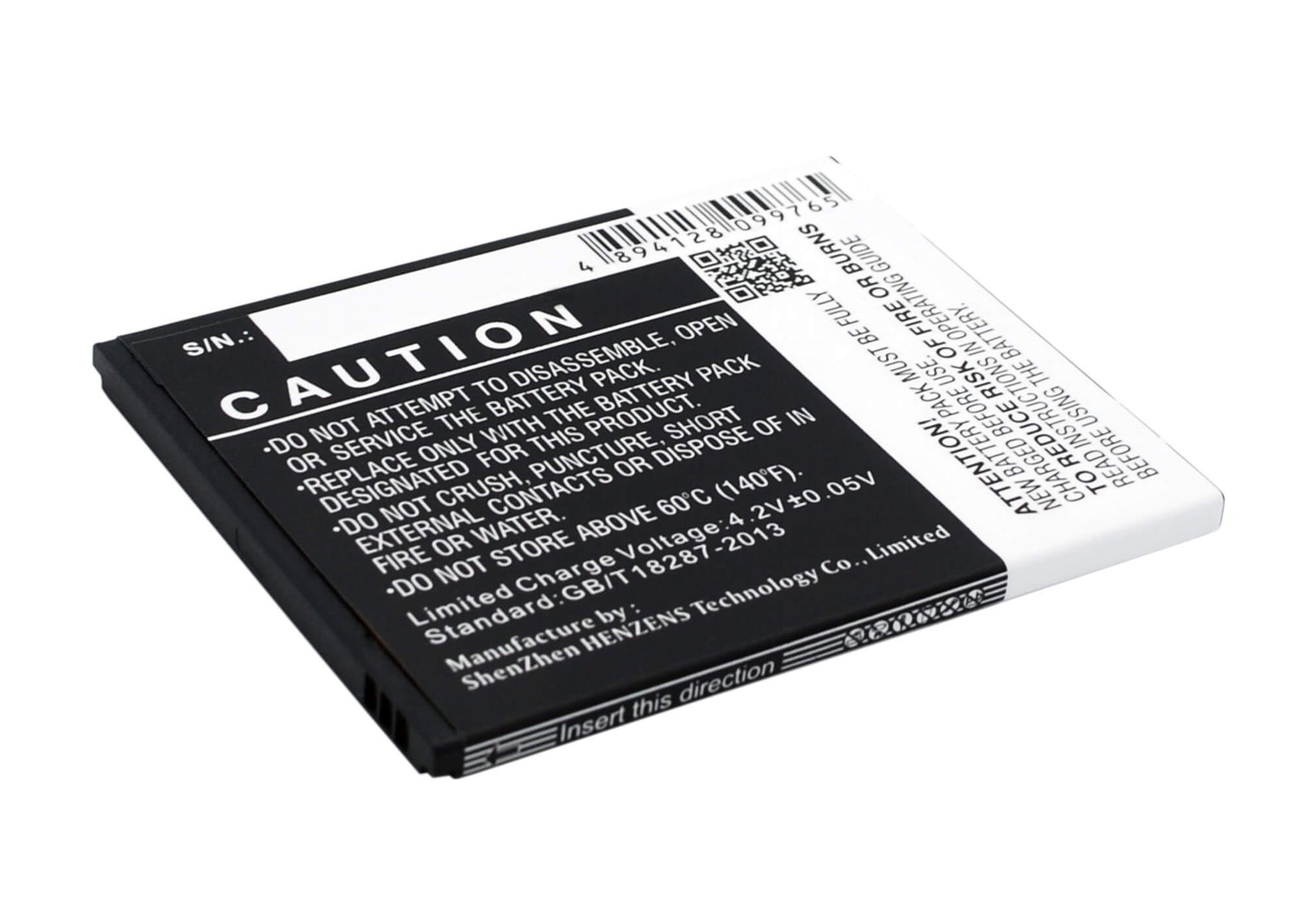 3.7V, 2150mAh, Li-ion Battery fits Zopo, 2a, 9515, 7.955Wh