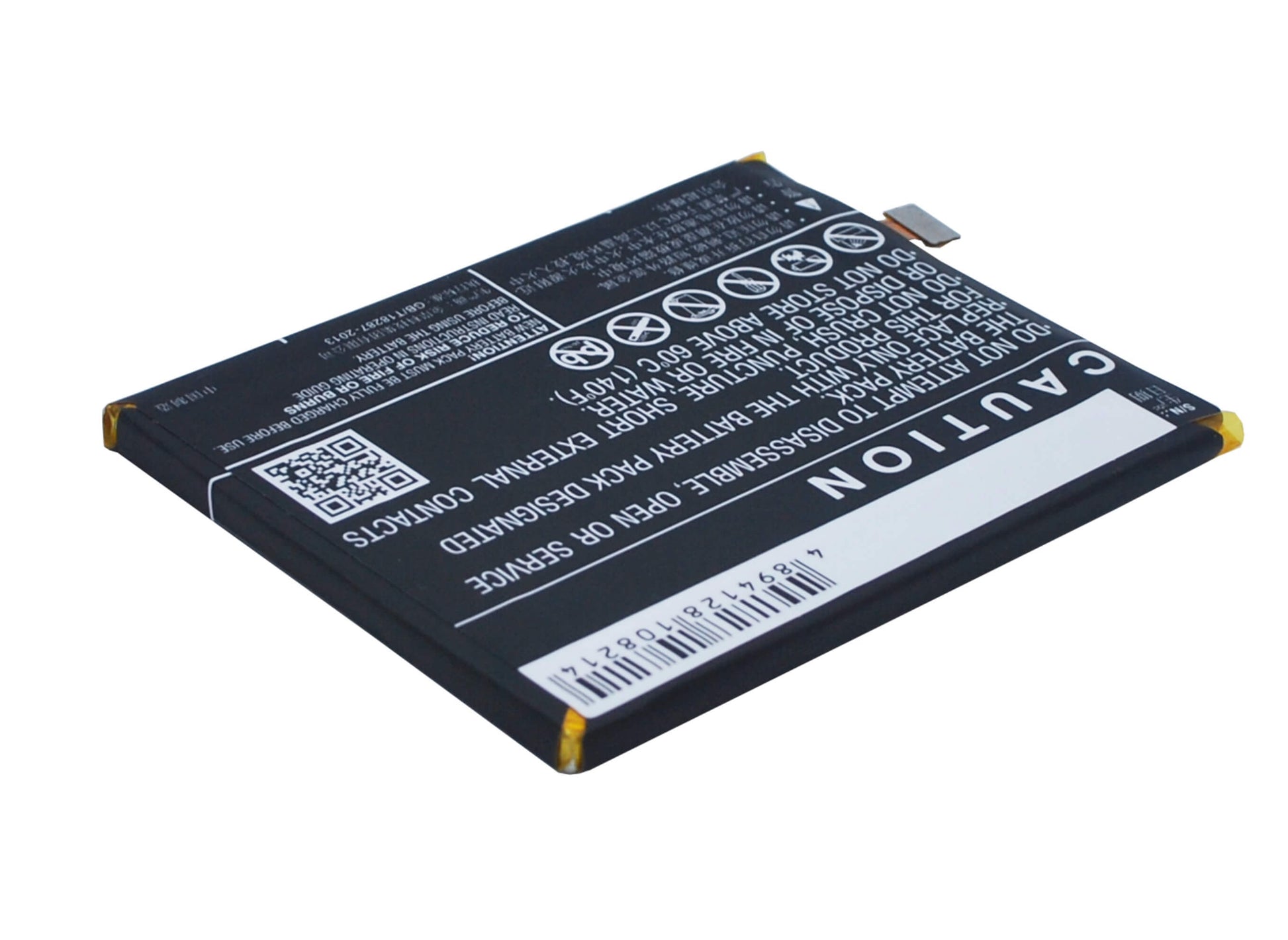 3.8V, 3100mAh, Li-Polymer Battery fits Meizu, Note 2, 11.78Wh