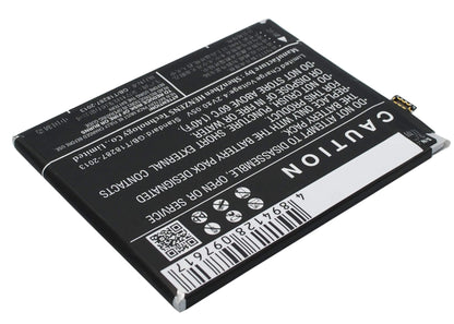 3.8V, 3100mAh, Li-Polymer Battery fits Meizu, M1, Note, 11.78Wh