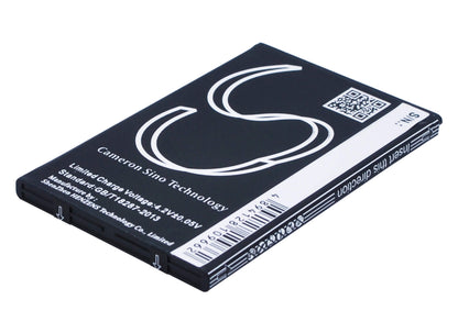 3.7V, 2000mAh, Li-ion Battery fits Philips, Ctw3568, W3568, 7.4Wh
