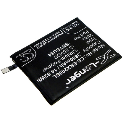 3.85V, 3850mAh, Li-Polymer Battery fits Sony, A002so, Pdx-203, 14.8225Wh