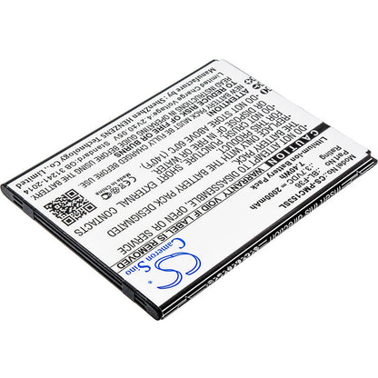 3.7V, 2000mAh, Li-ion Battery fits Phicomm, C1530l, 7.4Wh