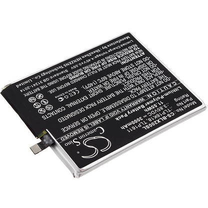 3.85V, 3000mAh, Li-Polymer Battery fits Blu, L0090, L0091uu, 11.55Wh