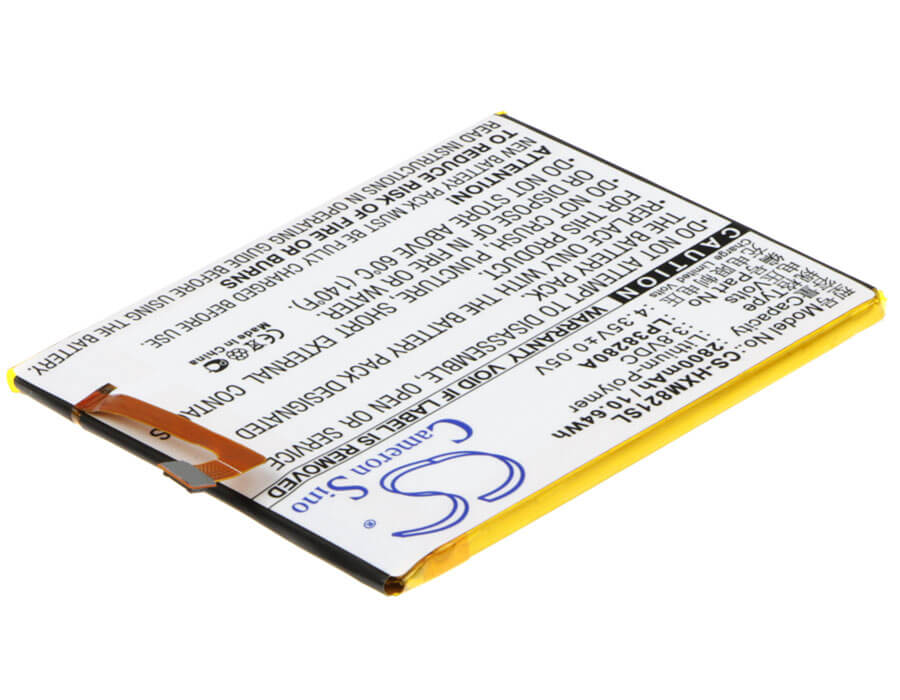 3.8V, 2800mAh, Li-Polymer Battery fits Hisense, Hs-m821, M821, 10.64Wh