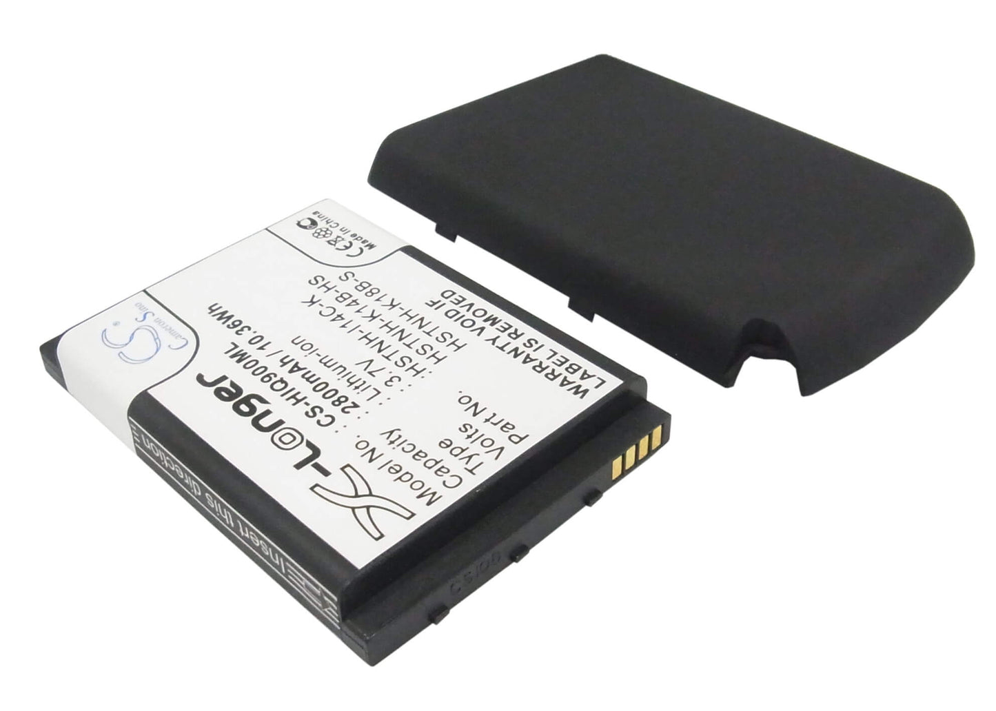 3.7V, 2800mAh, Li-ion Battery fits Hp, Ipaq 900, Ipaq 910, 10.36Wh