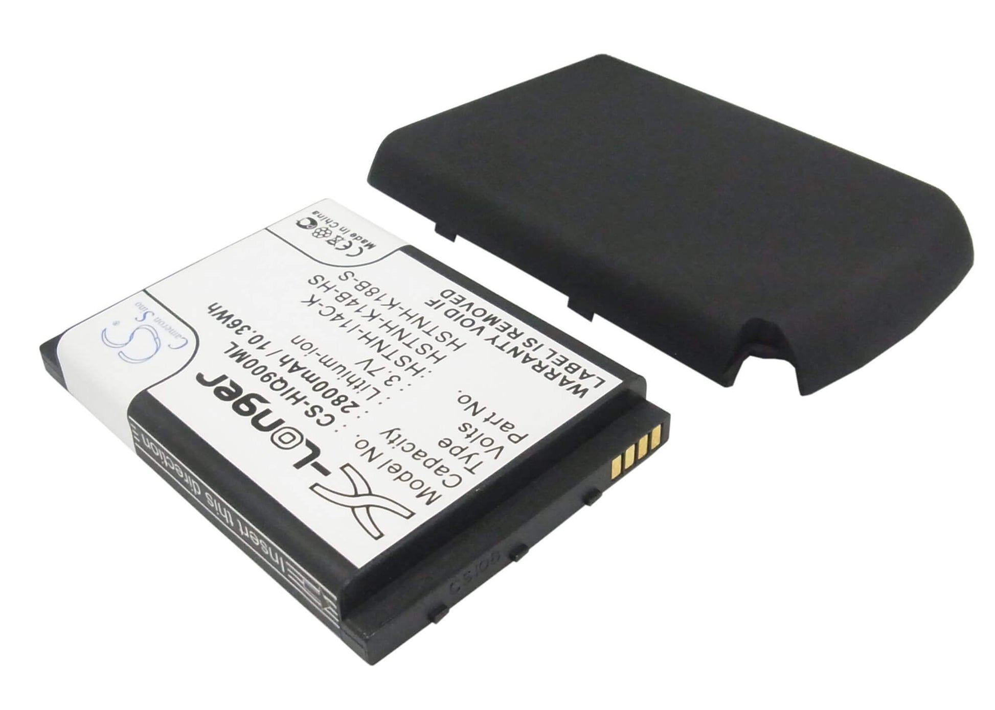 3.7V, 2800mAh, Li-ion Battery fits Hp, Ipaq 900, Ipaq 910, 10.36Wh