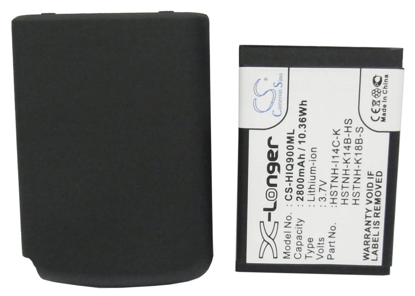 3.7V, 2800mAh, Li-ion Battery fits Hp, Ipaq 900, Ipaq 910, 10.36Wh