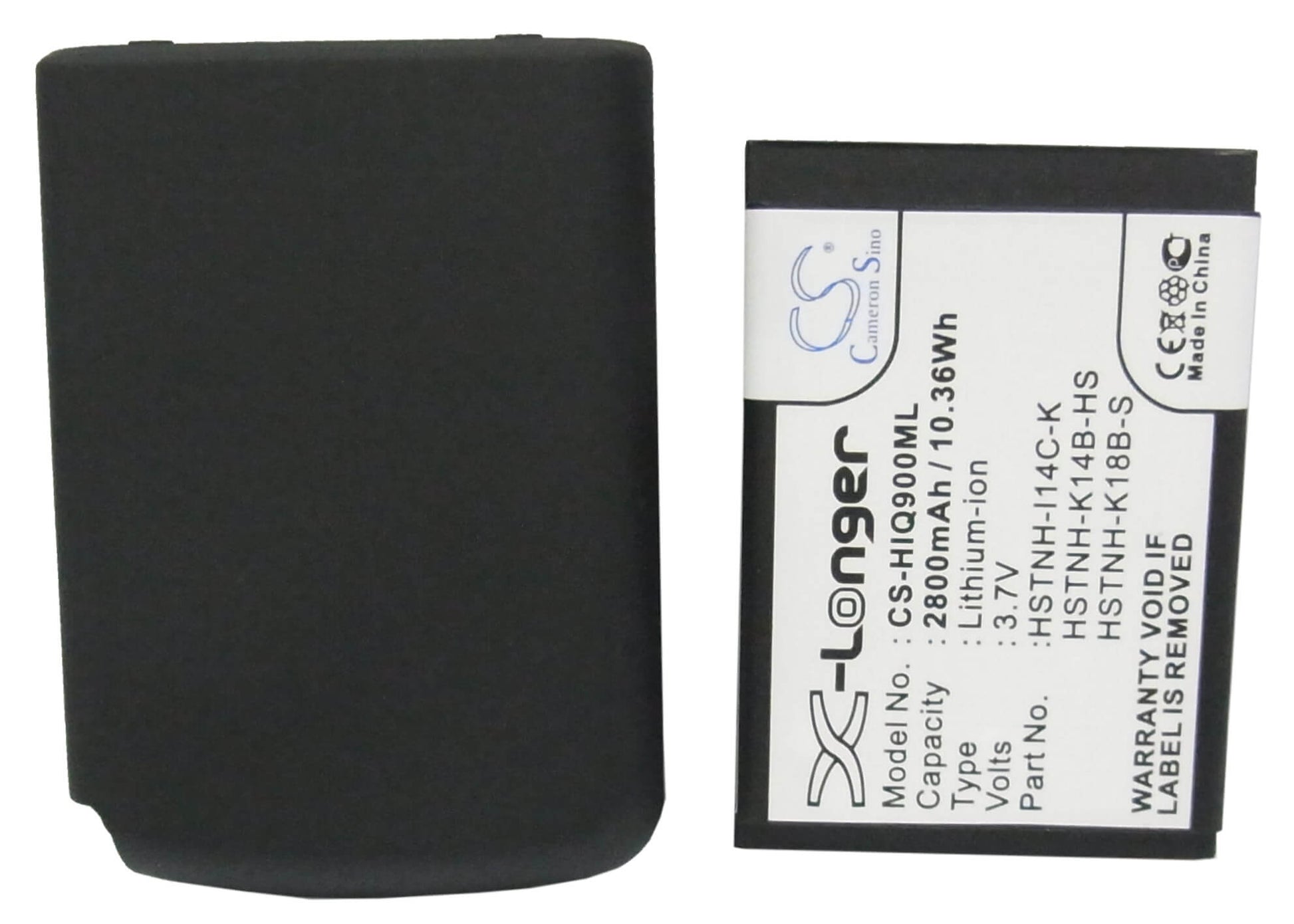 3.7V, 2800mAh, Li-ion Battery fits Hp, Ipaq 900, Ipaq 910, 10.36Wh