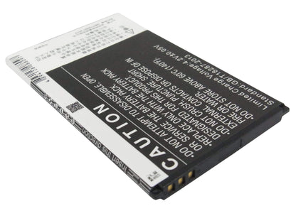 3.7V, 1500mAh, Li-ion Battery fits Coolpad, 5200, 5.55Wh
