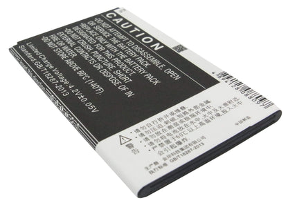 3.7V, 1500mAh, Li-ion Battery fits Coolpad, 5200, 5.55Wh