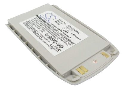 3.7V, 650mAh, Li-ion Battery fits Lg, 5220, 5220c, 2.405Wh