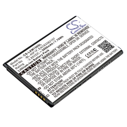 3.85V, 2000mAh, Li-ion Battery fits Lg, Aristo, Aristo 2, 7.7Wh