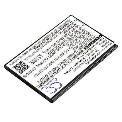 3.85V, 2000mAh, Li-ion Battery fits Lg, Aristo, Aristo 2, 7.7Wh