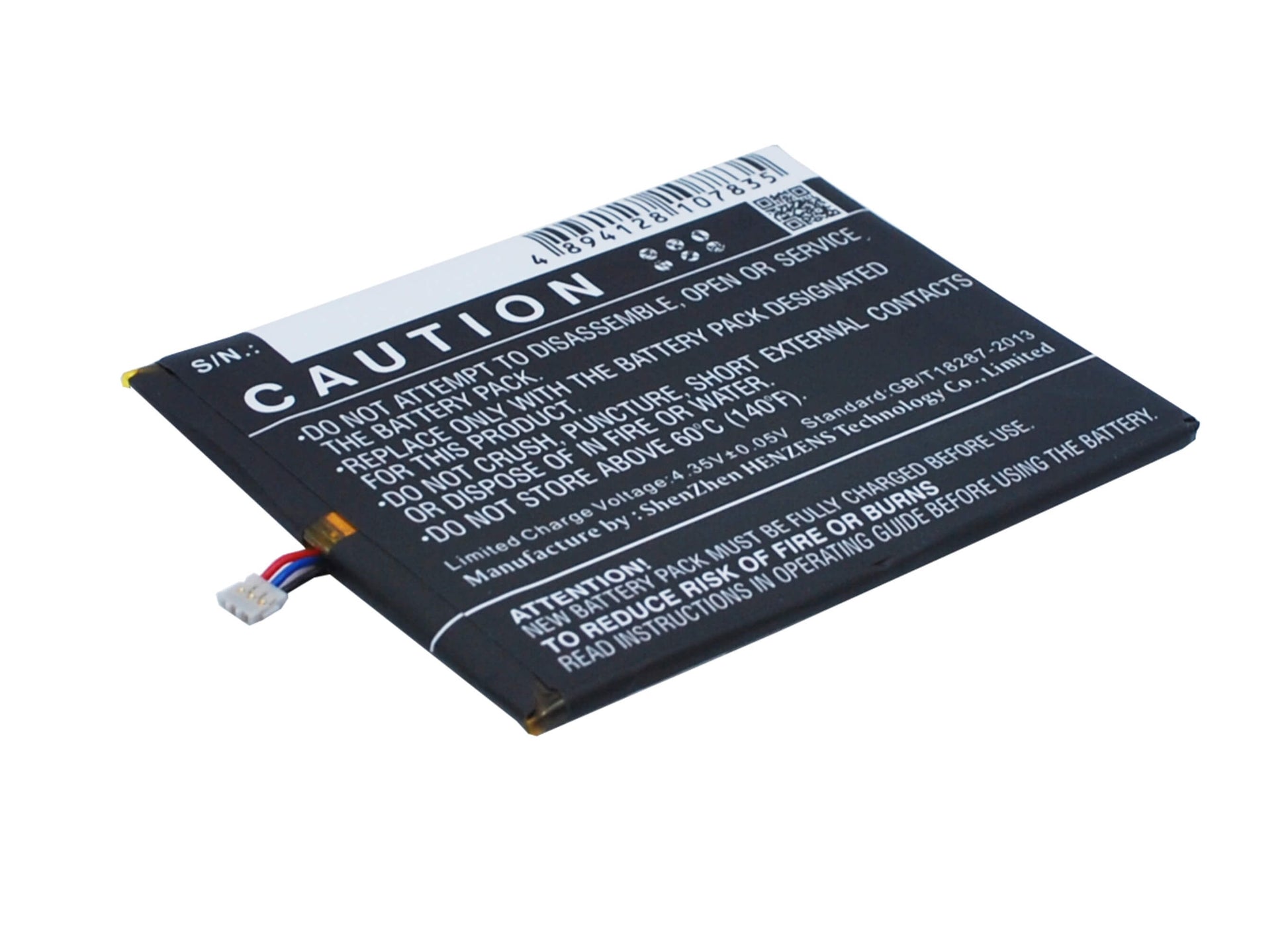 3.8V, 2000mAh, Li-Polymer Battery fits Aux, S6, V950, 7.6Wh
