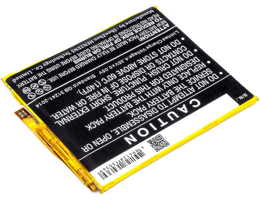 3.8V, 2700mAh, Li-Polymer Battery fits Motorola, Moto Z Force 2nd, Moto Z Force 2nd Gen, 10.26Wh