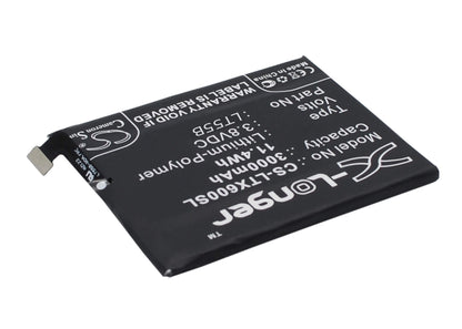 3.8V, 3000mAh, Li-Polymer Battery fits Letv, 1, Lt55b, 11.4Wh