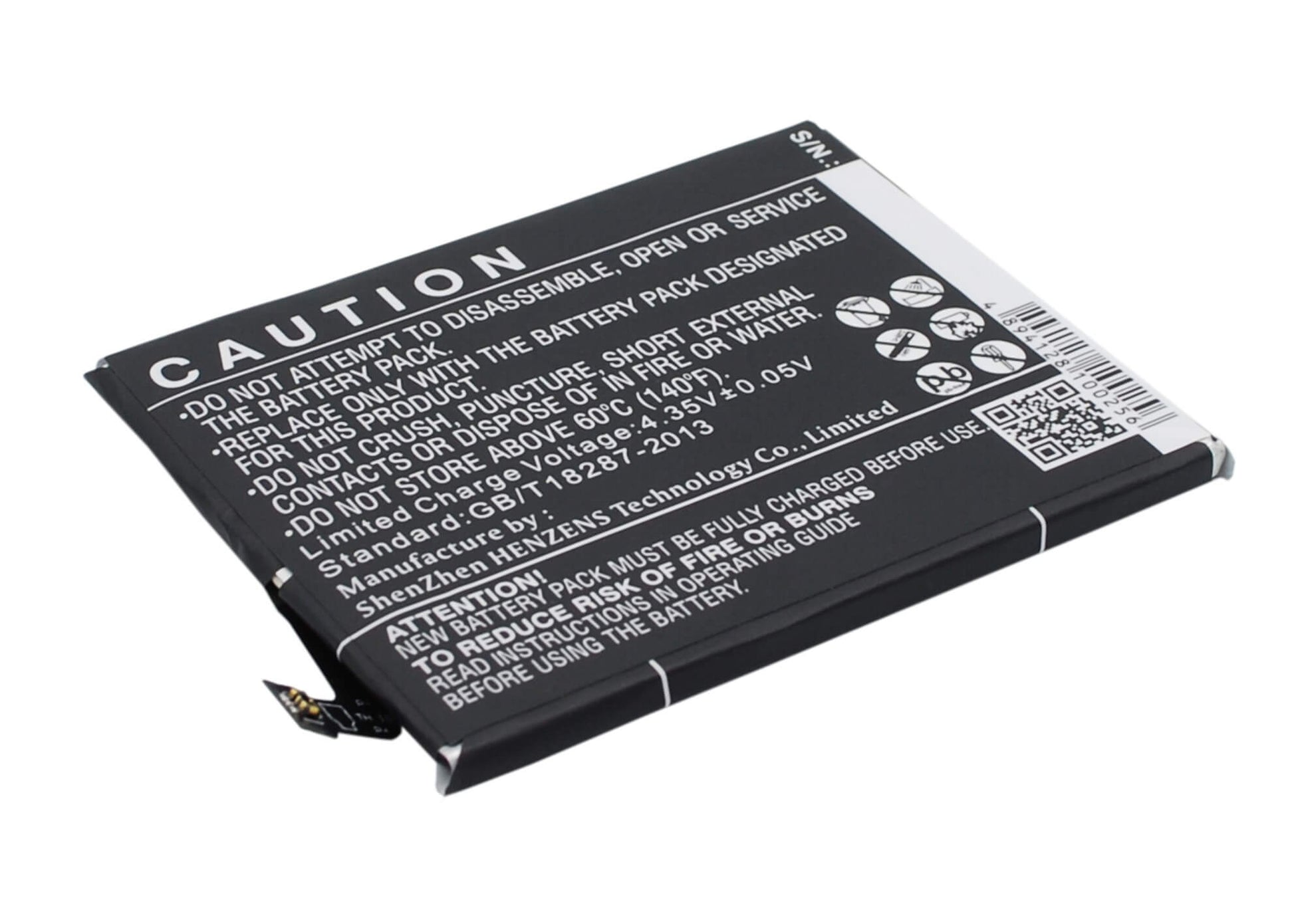 3.8V, 3000mAh, Li-Polymer Battery fits Letv, 1, Lt55b, 11.4Wh