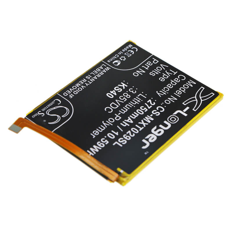 3.85V, 2750mAh, Li-Polymer Battery fits Motorola, Moto E6 Play, Xt2029-1, 10.5875Wh