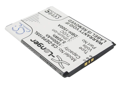 3.7V, 1500mAh, Li-ion Battery fits Doro, 6379, Liberto 810, 5.55Wh