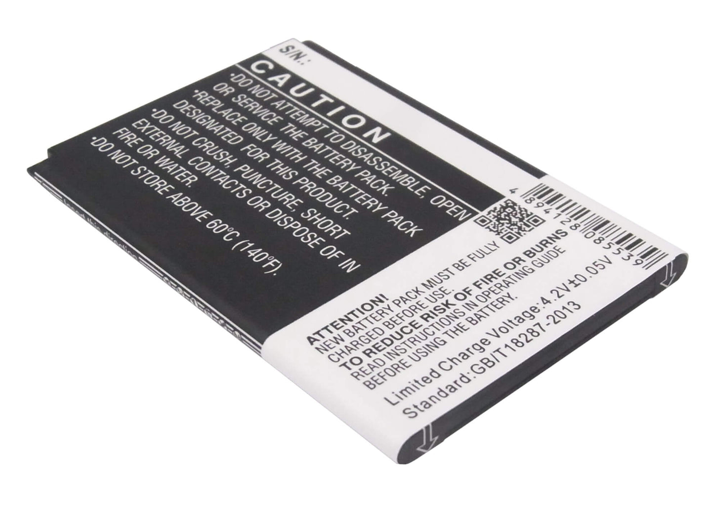 3.7V, 1500mAh, Li-ion Battery fits Doro, 6379, Liberto 810, 5.55Wh