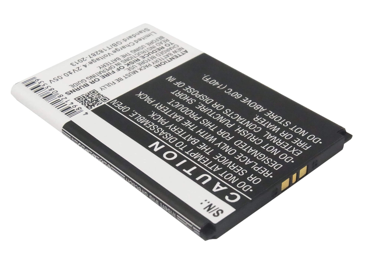 3.7V, 1500mAh, Li-ion Battery fits Doro, 6379, Liberto 810, 5.55Wh