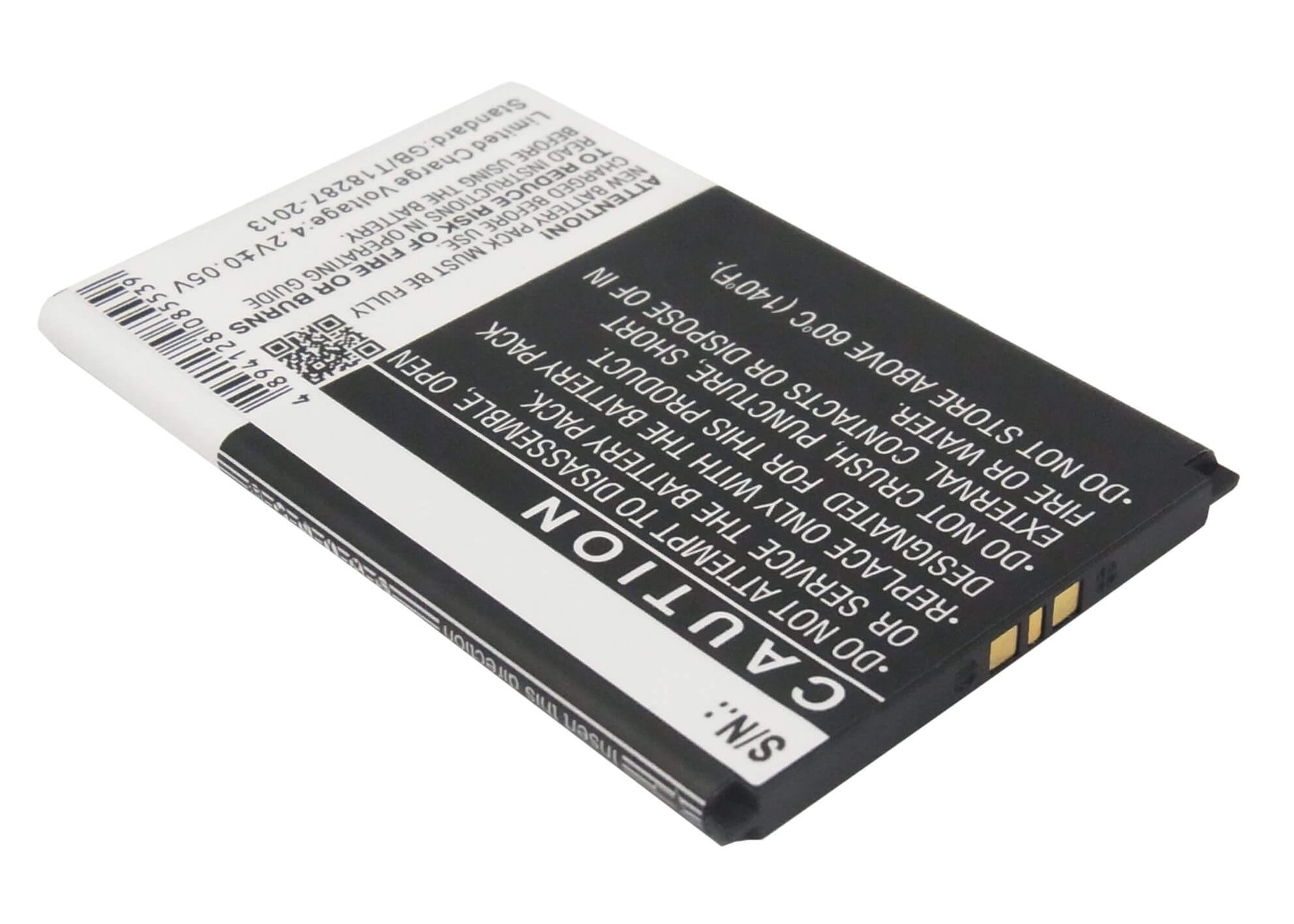 3.7V, 1500mAh, Li-ion Battery fits Doro, 6379, Liberto 810, 5.55Wh
