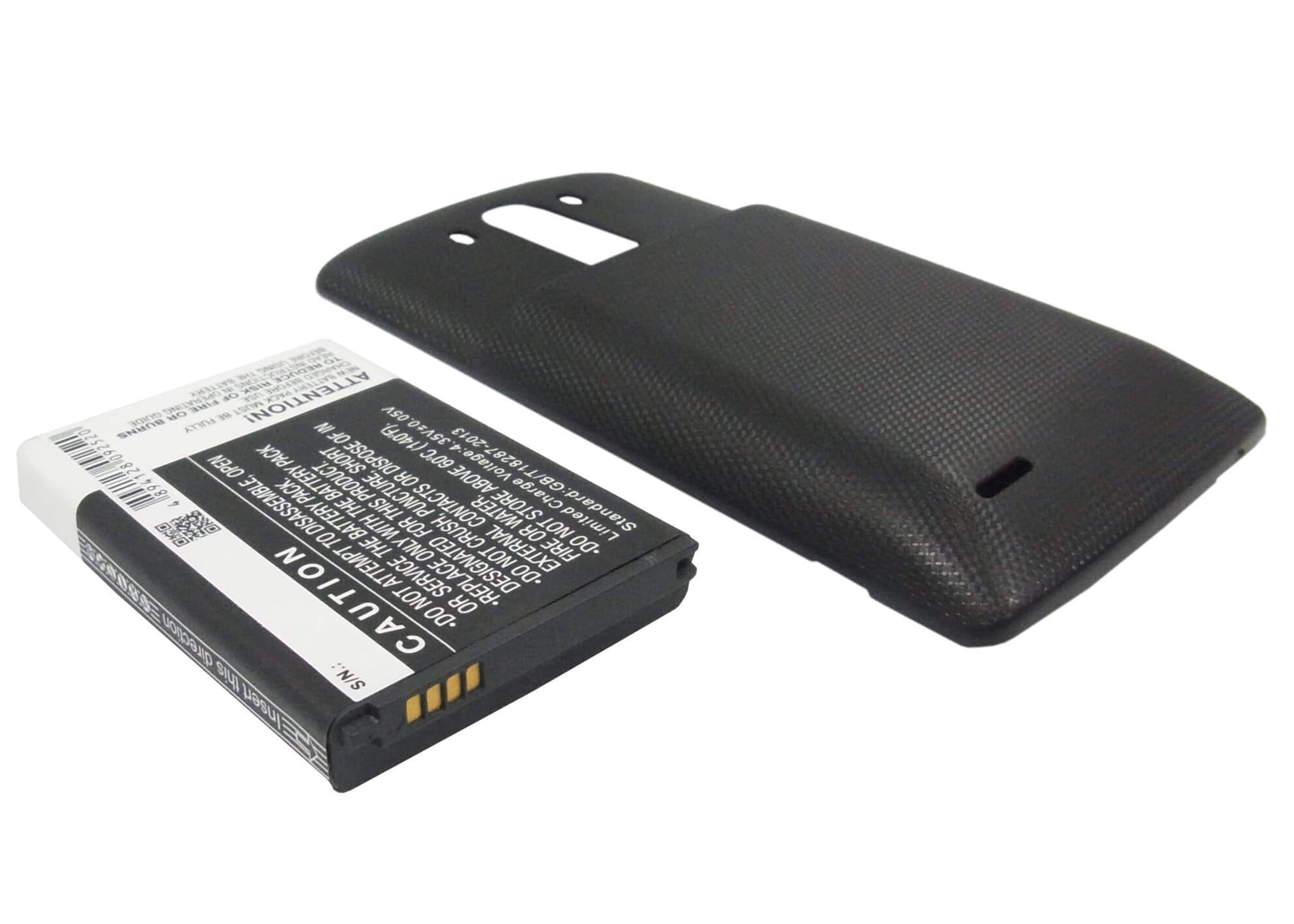 Black, 3.8V, 6000mAh, Li-ion Battery fits Lg, D830, D850, 22.8Wh