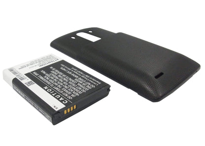 Black, 3.8V, 6000mAh, Li-ion Battery fits Lg, D830, D850, 22.8Wh