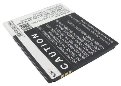 3.7V, 2000mAh, Li-ion Battery fits Gsmart, S1, Sierra S1, 7.4Wh