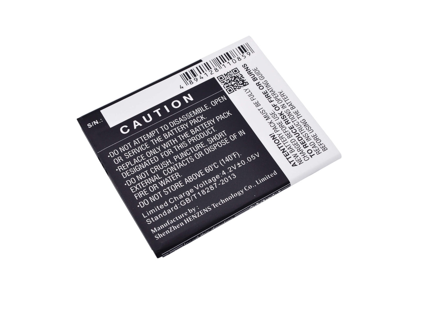 3.7V, 2000mAh, Li-ion Battery fits Bq, Aquaris 5.0 Hd, 7.4Wh
