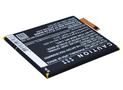 3.8V, 2400mAh, Li-Polymer Battery fits Sony Ericsson, E2303, E2306, 9.12Wh