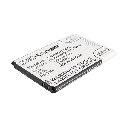 3.8V, 3100mAh, Li-ion Battery fits Verizon, Sch-i605, Schi605tsv, 11.78Wh