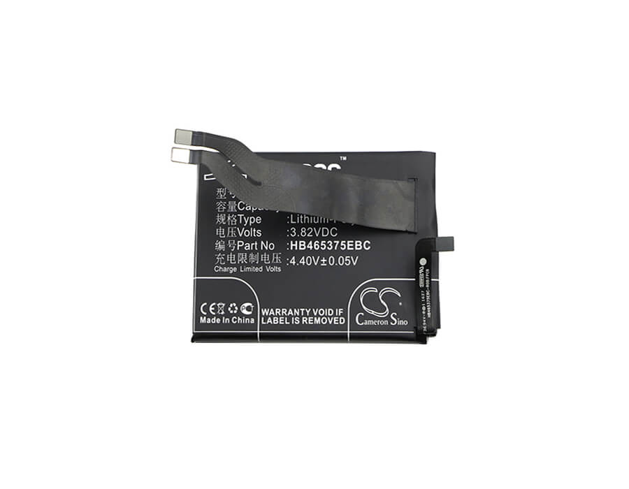 3.82V, 2900mAh, Li-Polymer Battery fits Huawei, Can-l01, Can-l02, 11.078Wh