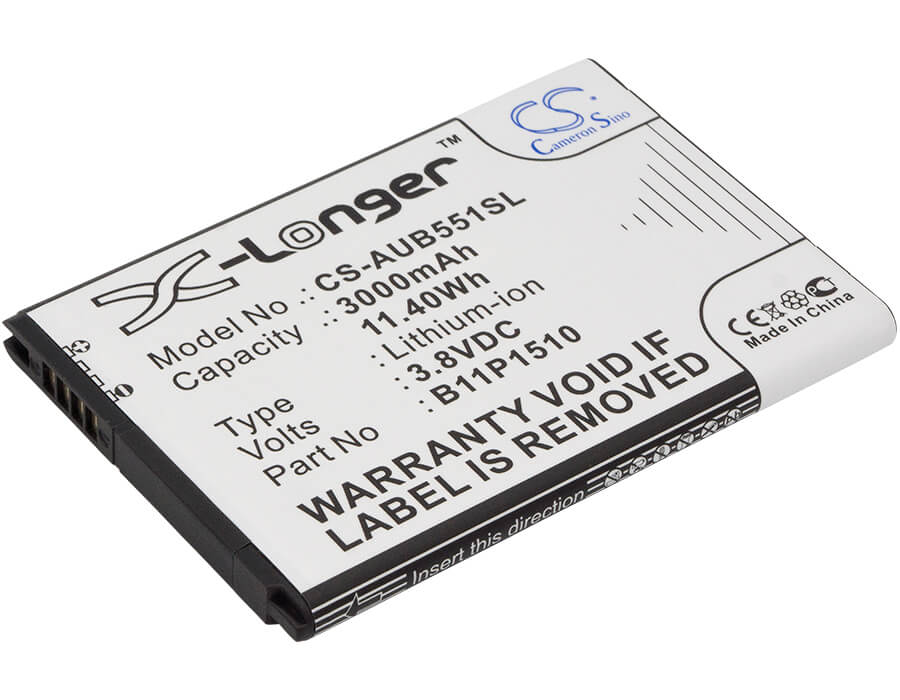 3.8V, 3000mAh, Li-ion Battery fits Asus, X013db, Zenfone Go Tv, 11.4Wh