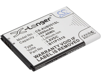 3.8V, 3000mAh, Li-ion Battery fits Asus, X013db, Zenfone Go Tv, 11.4Wh