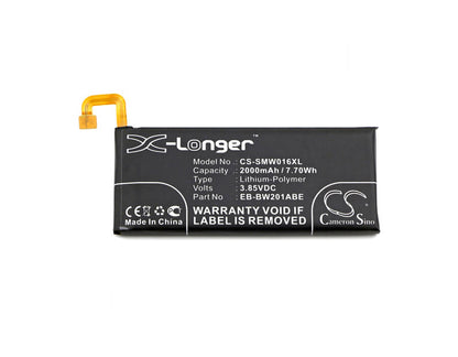 3.85V, 2000mAh, Li-Polymer Battery fits Samsung, Golden 3, W2016, 7.7Wh