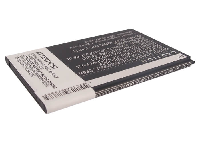 3.7V, 1600mAh, Li-ion Battery fits Mobistel, Cynus F3, Mt-7511, 5.92Wh