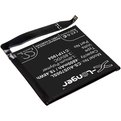 3.85V, 4800mAh, Li-Polymer Battery fits Asus, Zenfone 7, Zenfone 7 Pro, 18.48Wh