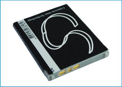 3.7V, 650mAh, Li-ion Battery fits Sharp, 906h, 906i, 2.405Wh