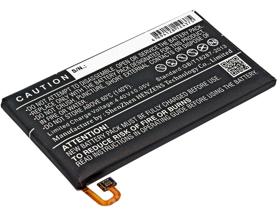 3.85V, 2350mAh, Li-Polymer Battery fits Samsung, Galaxy A3 2017, Galaxy A3 2017 4g, 9.0475Wh