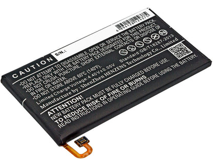 3.85V, 2350mAh, Li-Polymer Battery fits Samsung, Galaxy A3 2017, Galaxy A3 2017 4g, 9.0475Wh