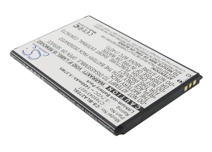 3.7V, 1450mAh, Li-ion Battery fits Blu, A270, A270a, 5.365Wh