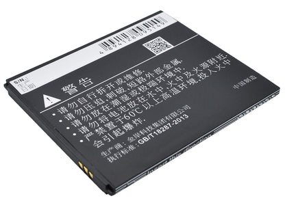 3.7V, 2000mAh, Li-ion Battery fits Gionee, X805, 7.4Wh