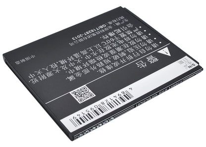 3.7V, 2000mAh, Li-ion Battery fits Gionee, X805, 7.4Wh
