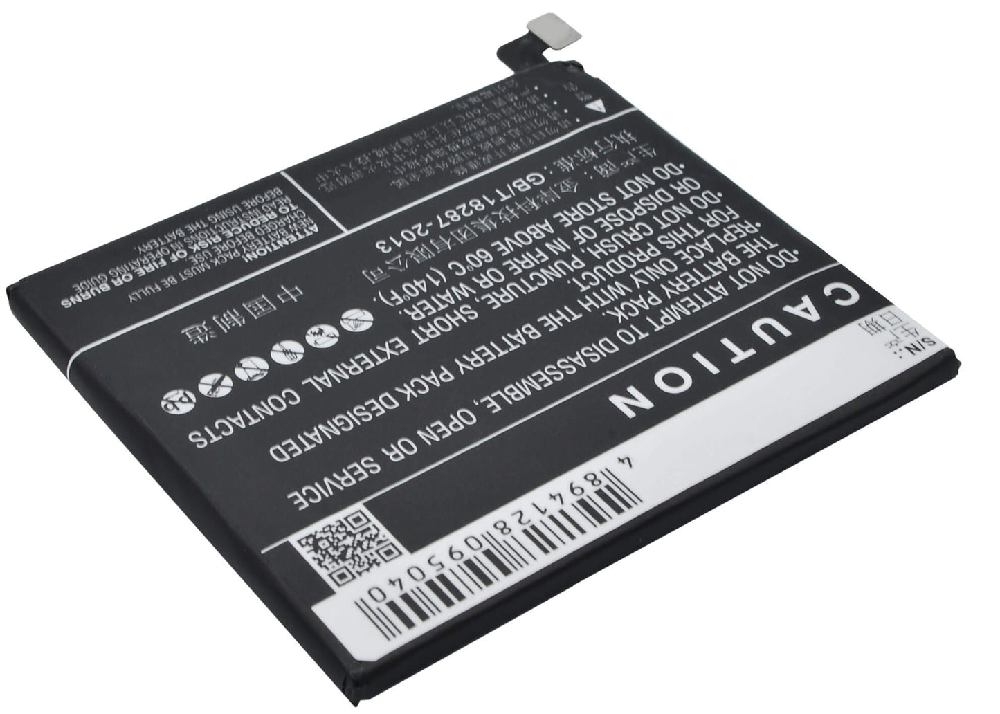 3.8V, 3000mAh, Li-Polymer Battery fits Oppo, N3, N3 Dual Sim, 11.4Wh