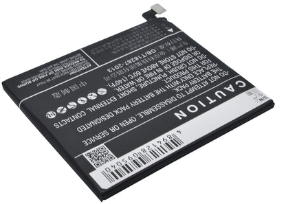 3.8V, 3000mAh, Li-Polymer Battery fits Oppo, N3, N3 Dual Sim, 11.4Wh