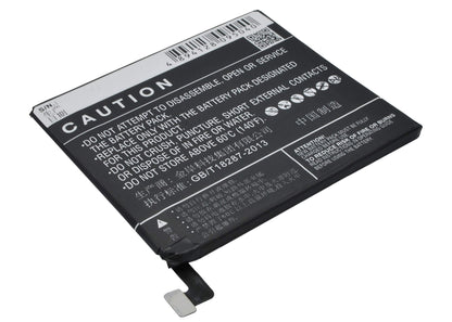 3.8V, 3000mAh, Li-Polymer Battery fits Oppo, N3, N3 Dual Sim, 11.4Wh