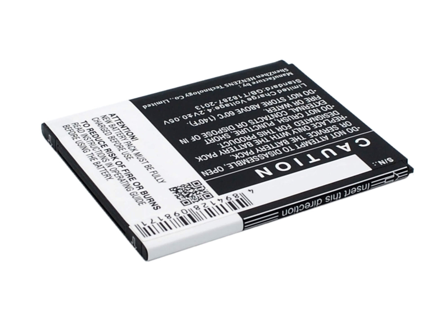 3.7V, 1900mAh, Li-ion Battery fits Prestigio, Multiphone 5044 Duo, Pap5044 Duo, 7.03Wh