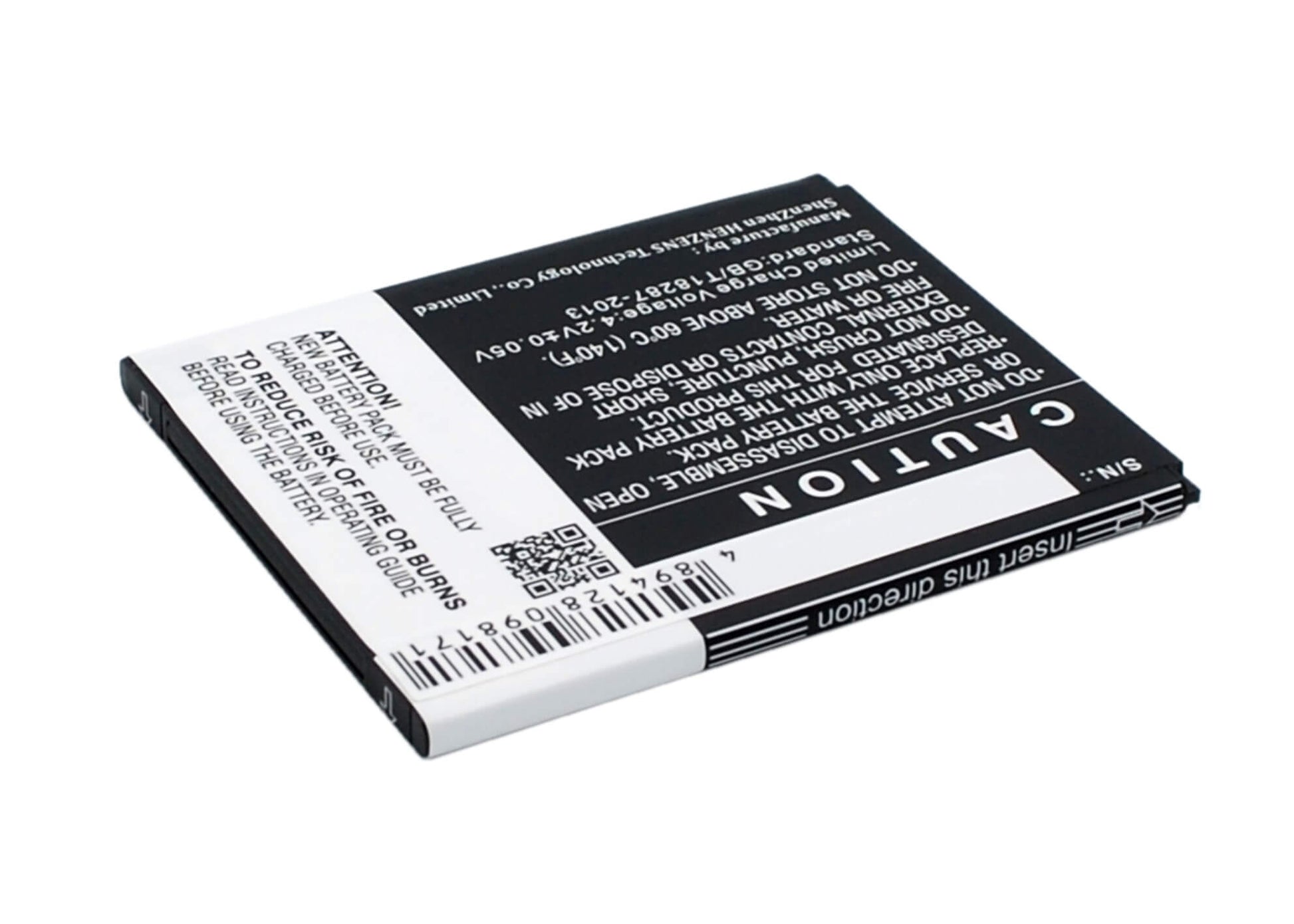 3.7V, 1900mAh, Li-ion Battery fits Prestigio, Multiphone 5044 Duo, Pap5044 Duo, 7.03Wh